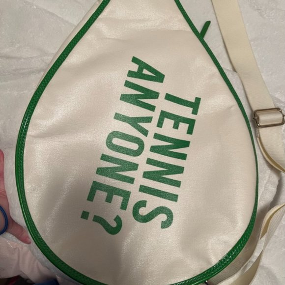 Kate Spade Make A Racquet Tennis racket Bag like new no tags RARE!! - Picture 5 of 16